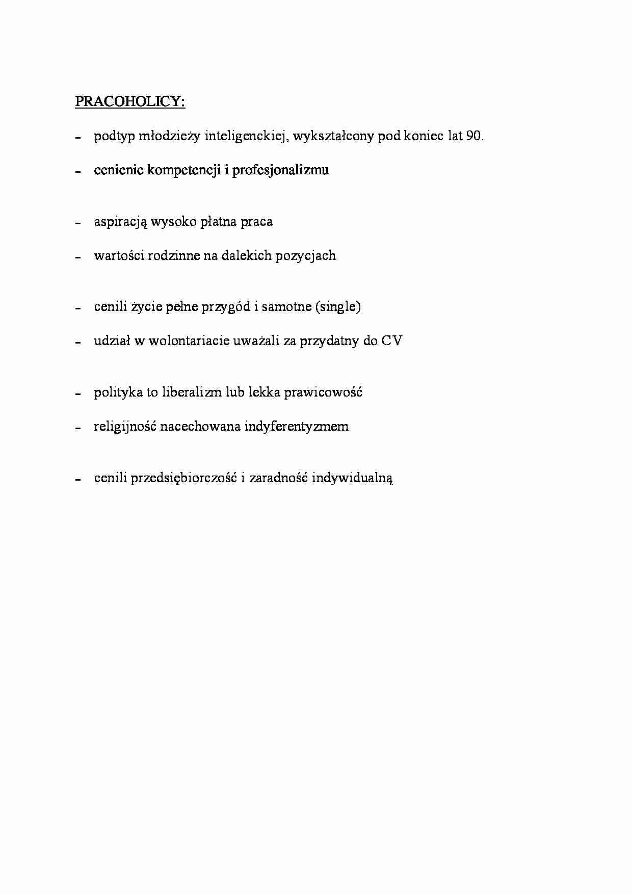 Pracoholicy-opracowanie - strona 1