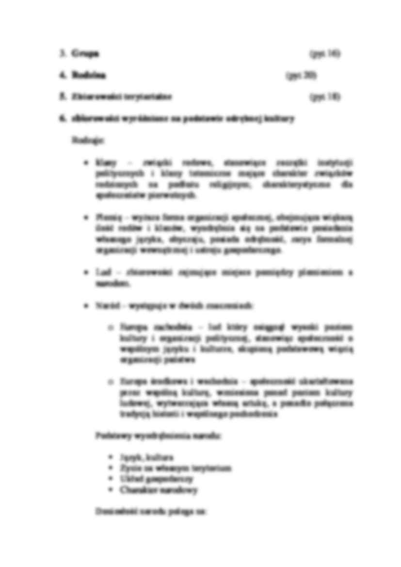 Rodzaje zbiorowości społecznych-opracowanie  - strona 2