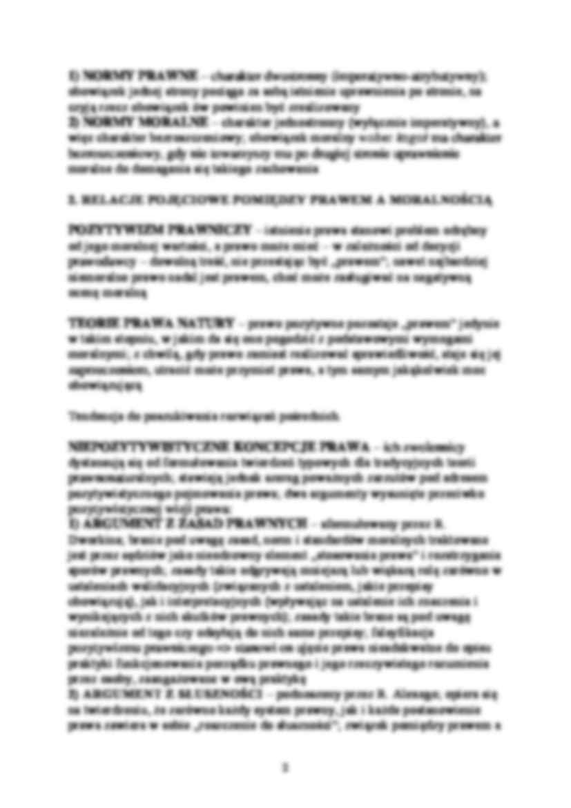 Norma moralna a norma prawna-opracowanie  - strona 2