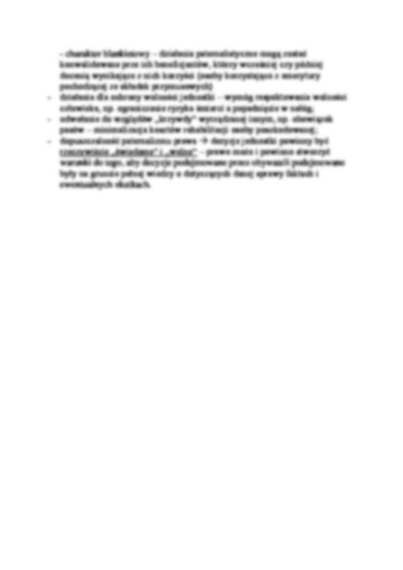 Paternalizm prawa-opracowanie  - strona 2