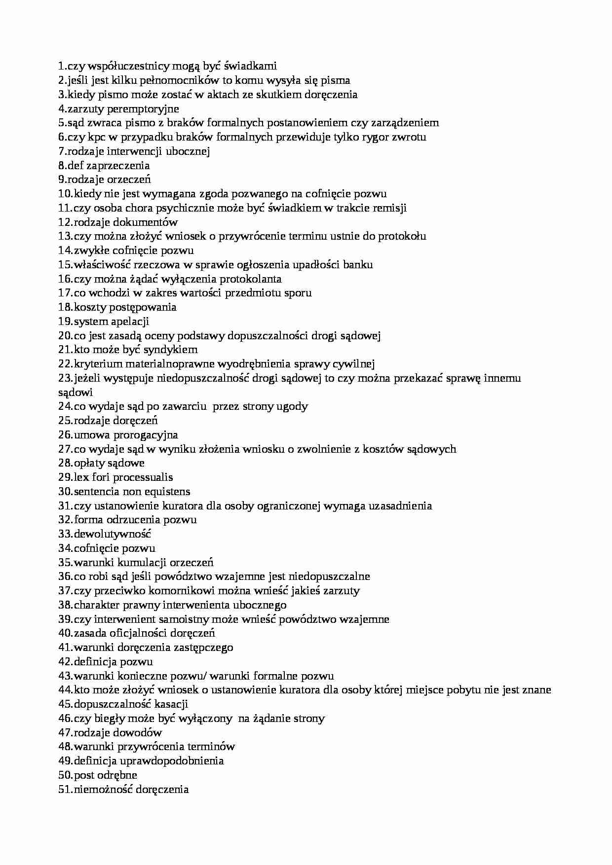 Postępowanie administracyjne-pytania - strona 1