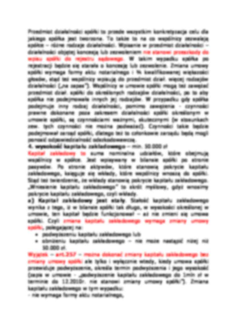 Zawarcie umowy spółki-opracowanie - strona 2