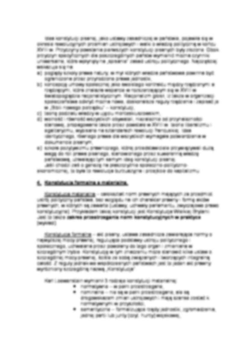 Teoria konstytucji-opracowanie - strona 2