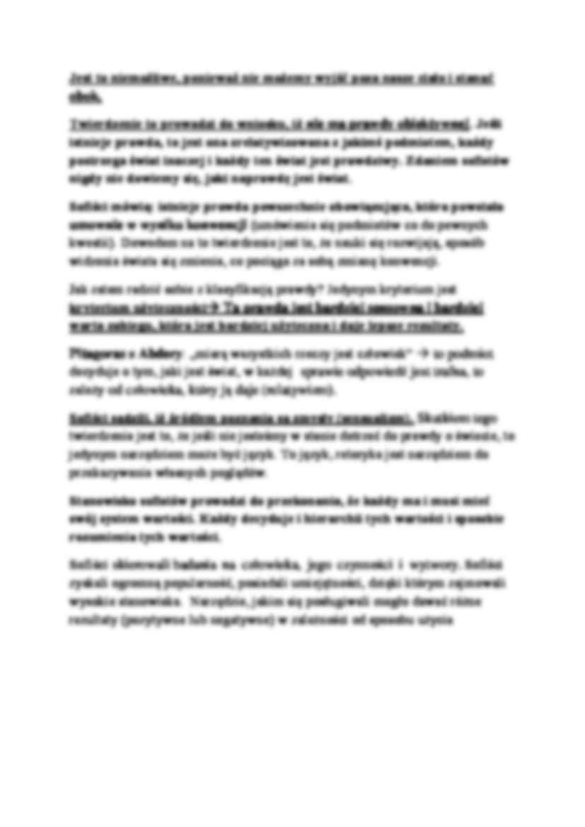 Sofiści-opracowanie - strona 2