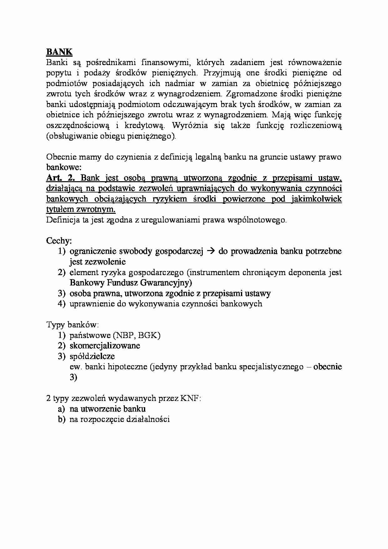 Bank-opracowanie - strona 1