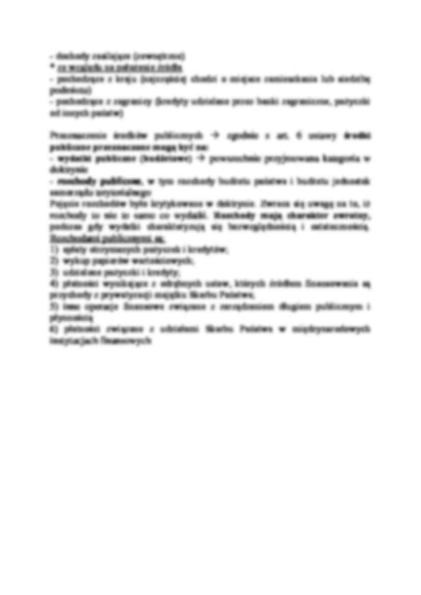 Doktrynalna klasyfikacja dochodów-opracowanie - strona 2