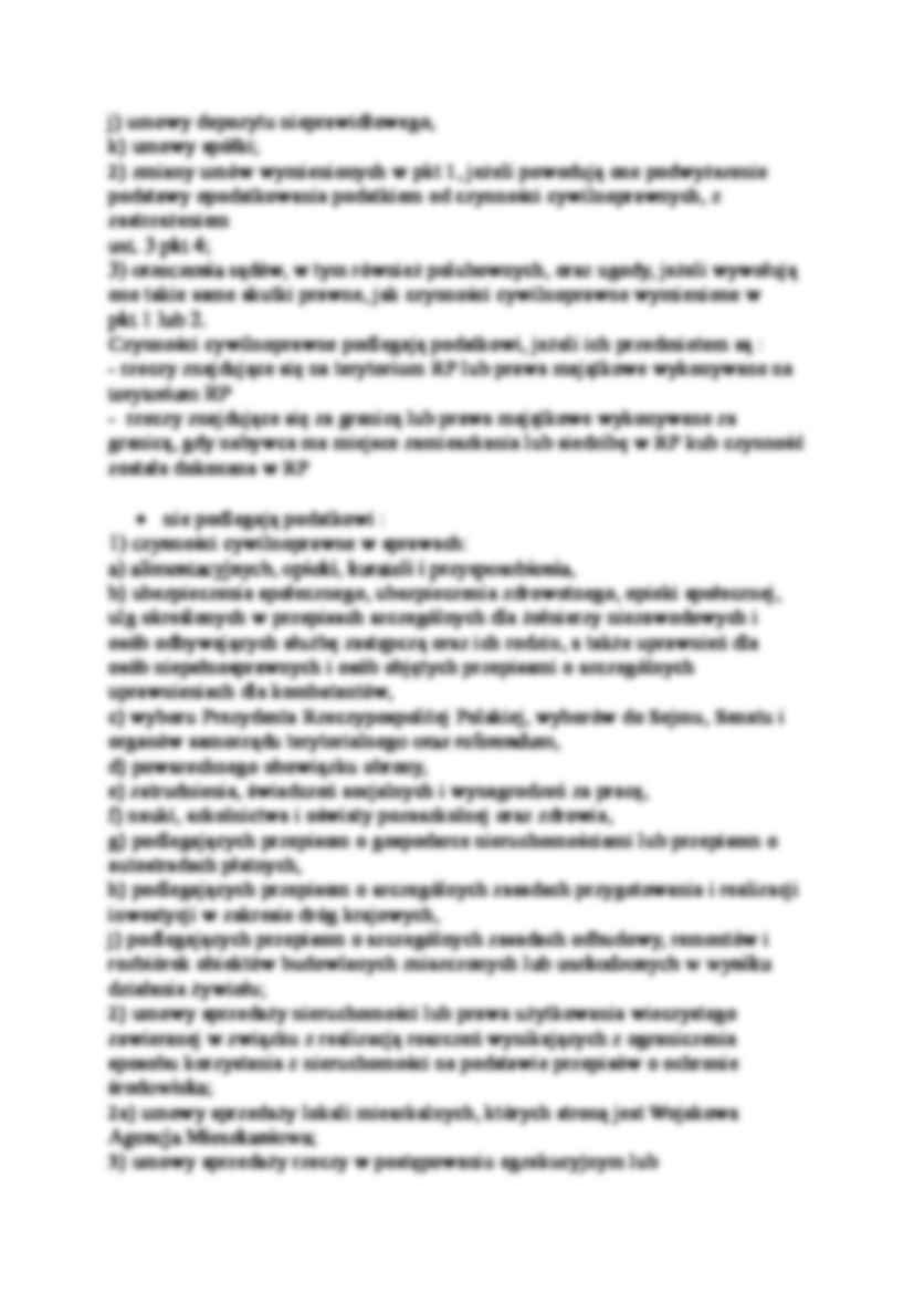 Podatek od czynności cywilnoprawnych-opracowanie - strona 2