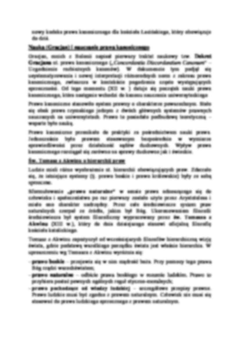 Rozwój prawa kanonicznego-opracowanie - strona 2