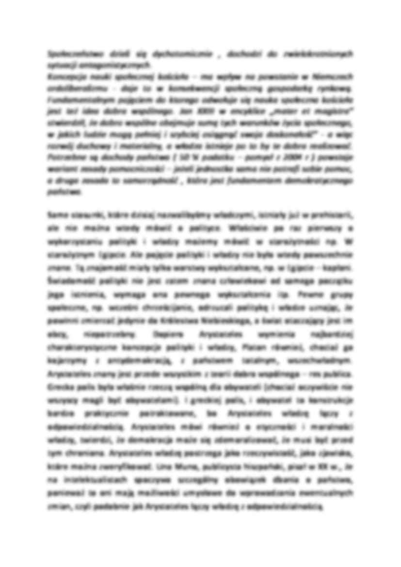 Dobro wspólne w koncepcjach polityki-opracowanie - strona 2