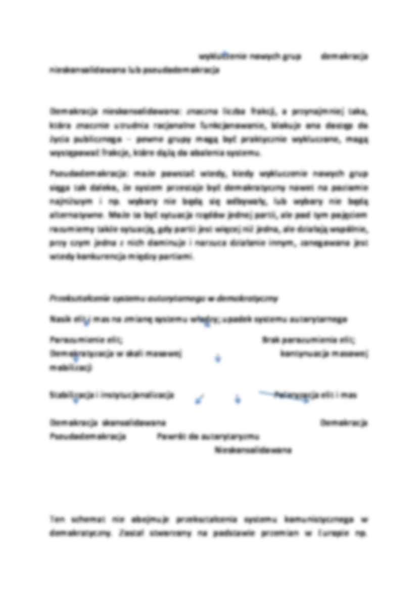 Formy przekształcenia systemu niedemokratycznego-opracowanie - strona 2