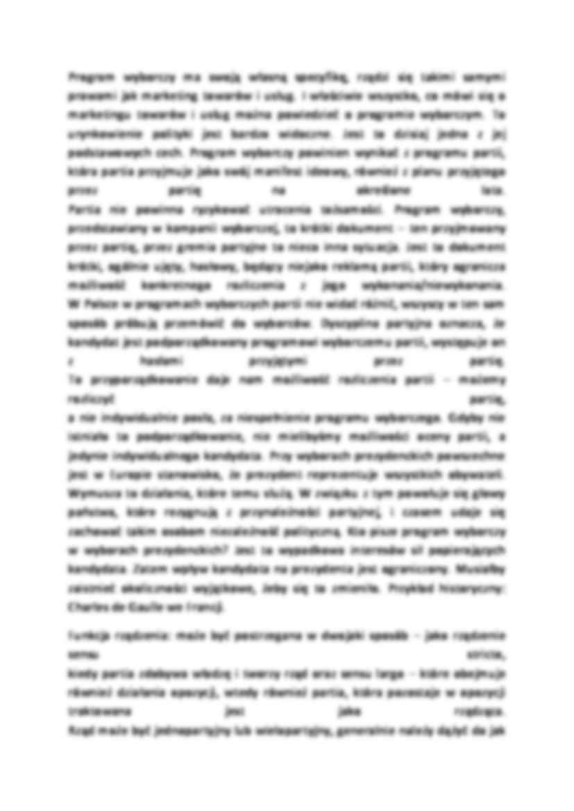 Funkcje partii politycznych-opracowanie - strona 3