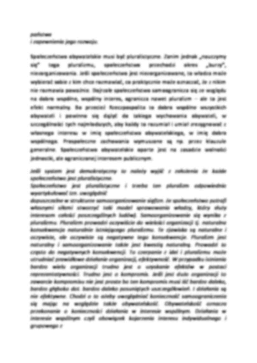 Koncepcje rozumienia społeczeństwa obywatelskiego-opracowanie - strona 2