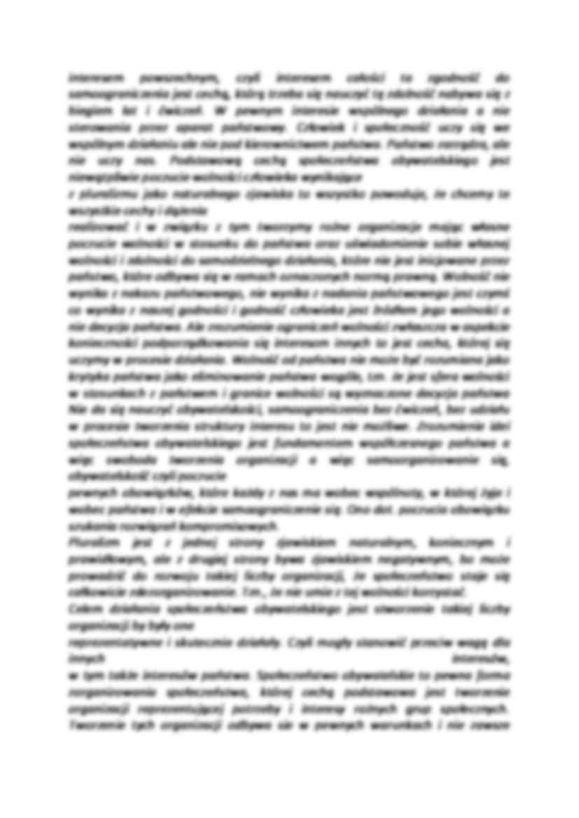 Koncepcje rozumienia społeczeństwa obywatelskiego-opracowanie - strona 3