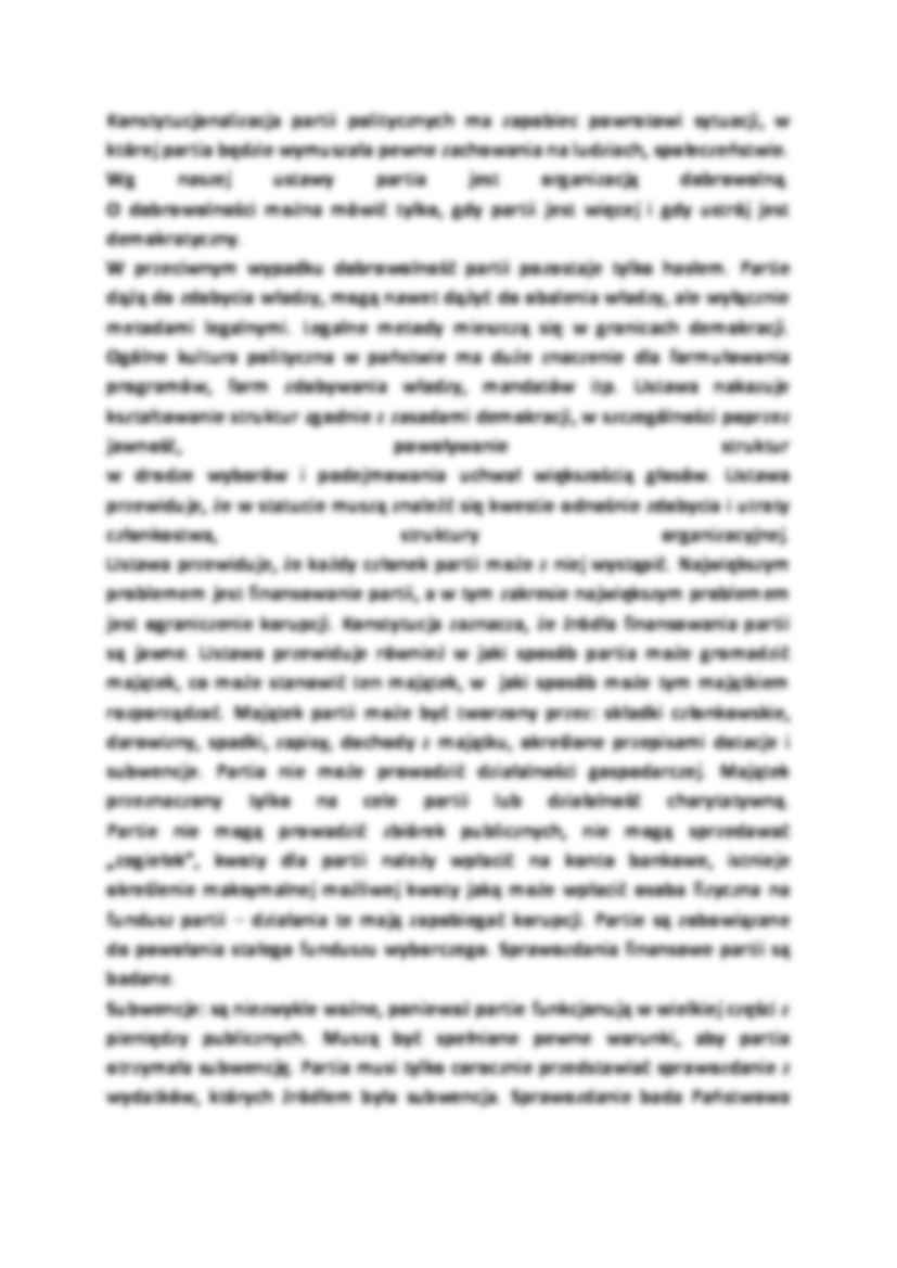 Pojęcie systemu partyjnego-opracowanie - strona 2