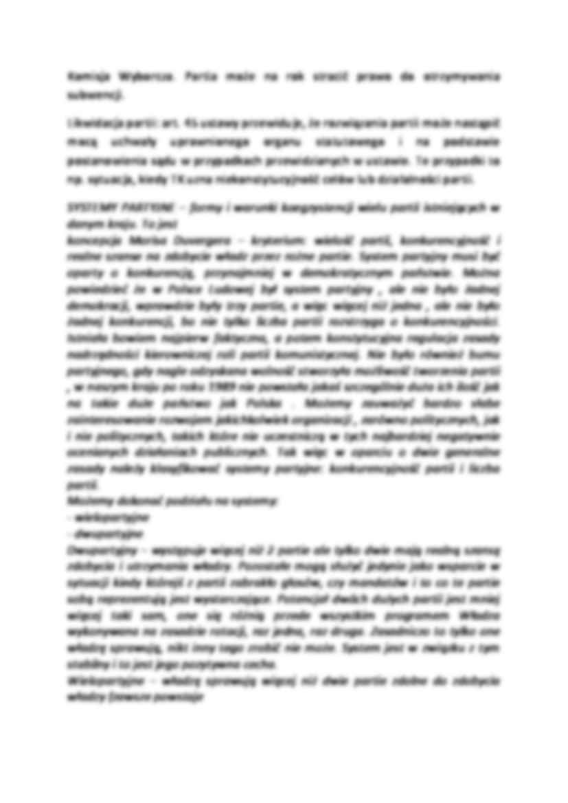 Pojęcie systemu partyjnego-opracowanie - strona 3