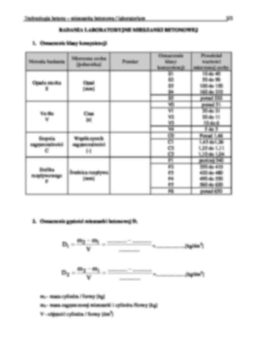 Mieszanka betonowa - laboratorium - strona 2