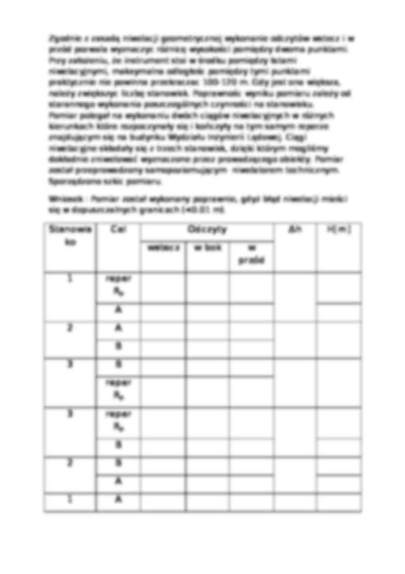 Geodezja - sprawdzian - strona 3