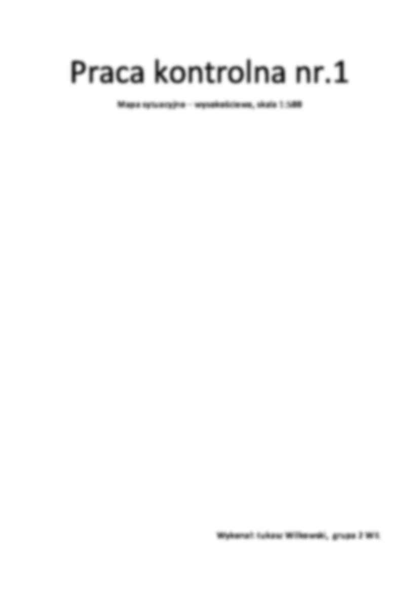 Geodezja -praca kontrolna nr 1,2 - strona 3