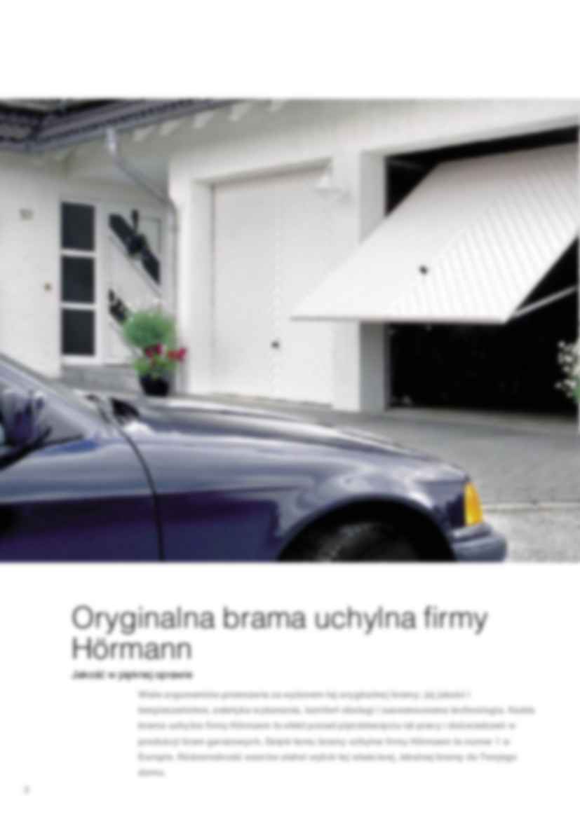 bramy garażowe uchylne   - omówienie  - strona 2