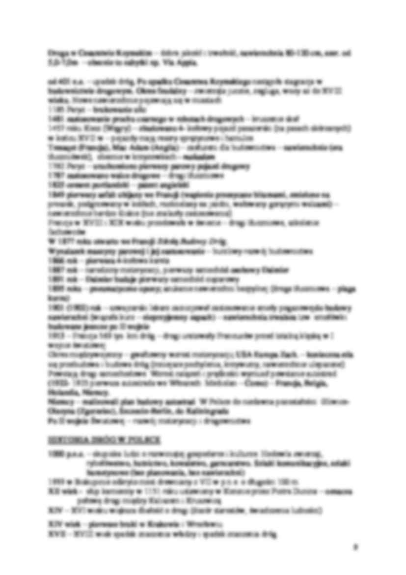 Projektowanie dróg samochodowych - omówienie - strona 2