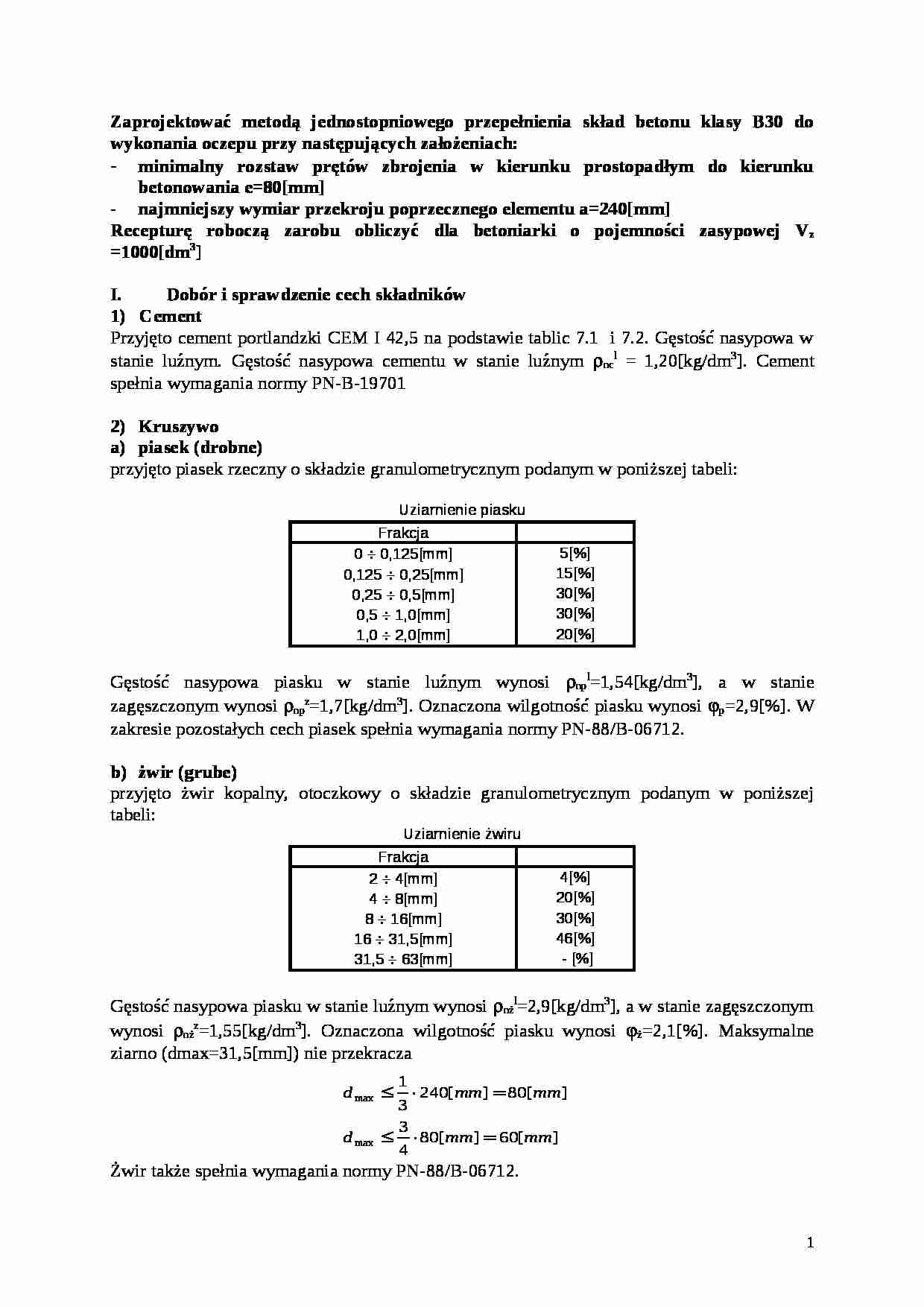 Jednostopniowe przepełnienie - omówienie - strona 1