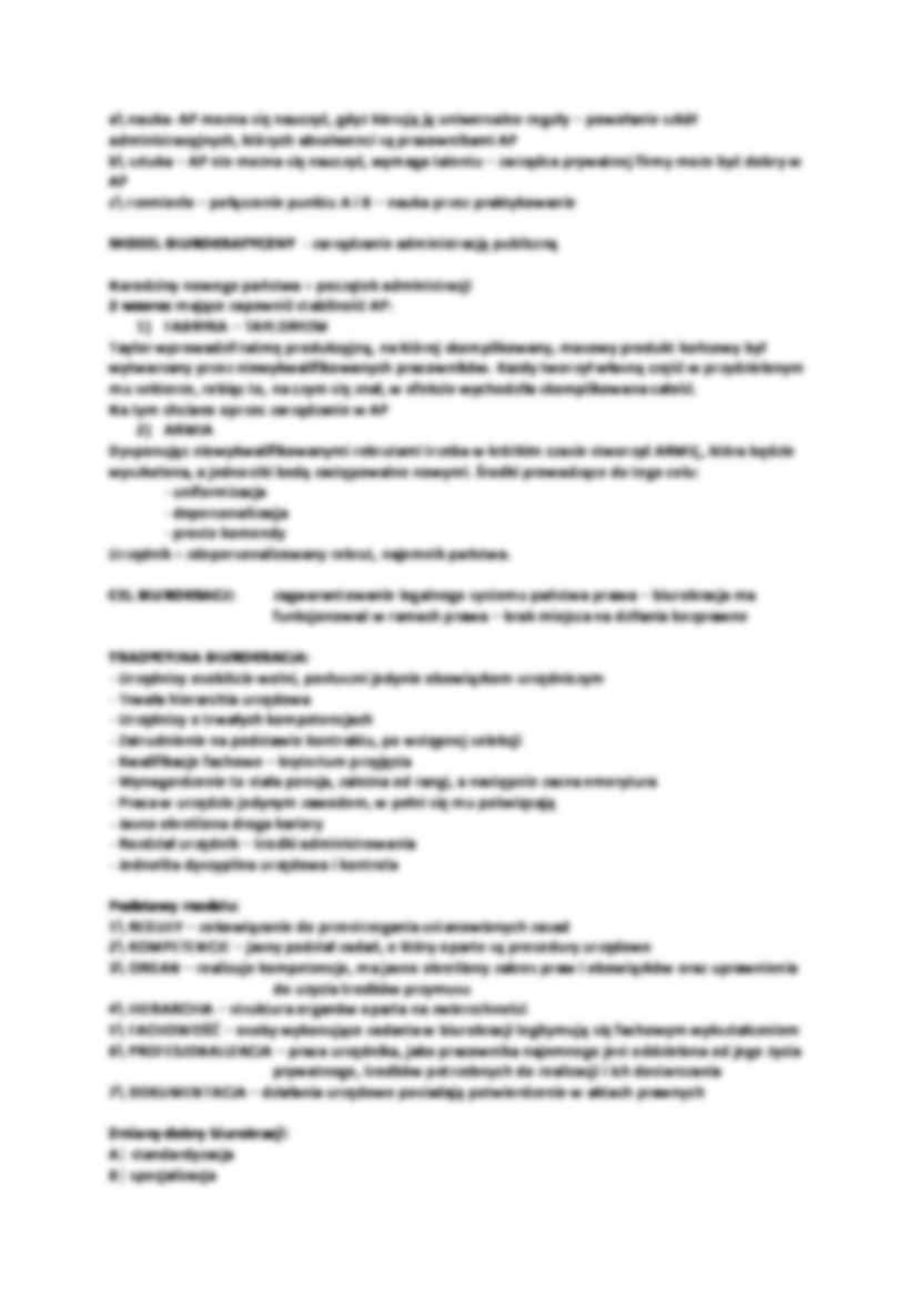 Administracja publiczna - skrypt - strona 2
