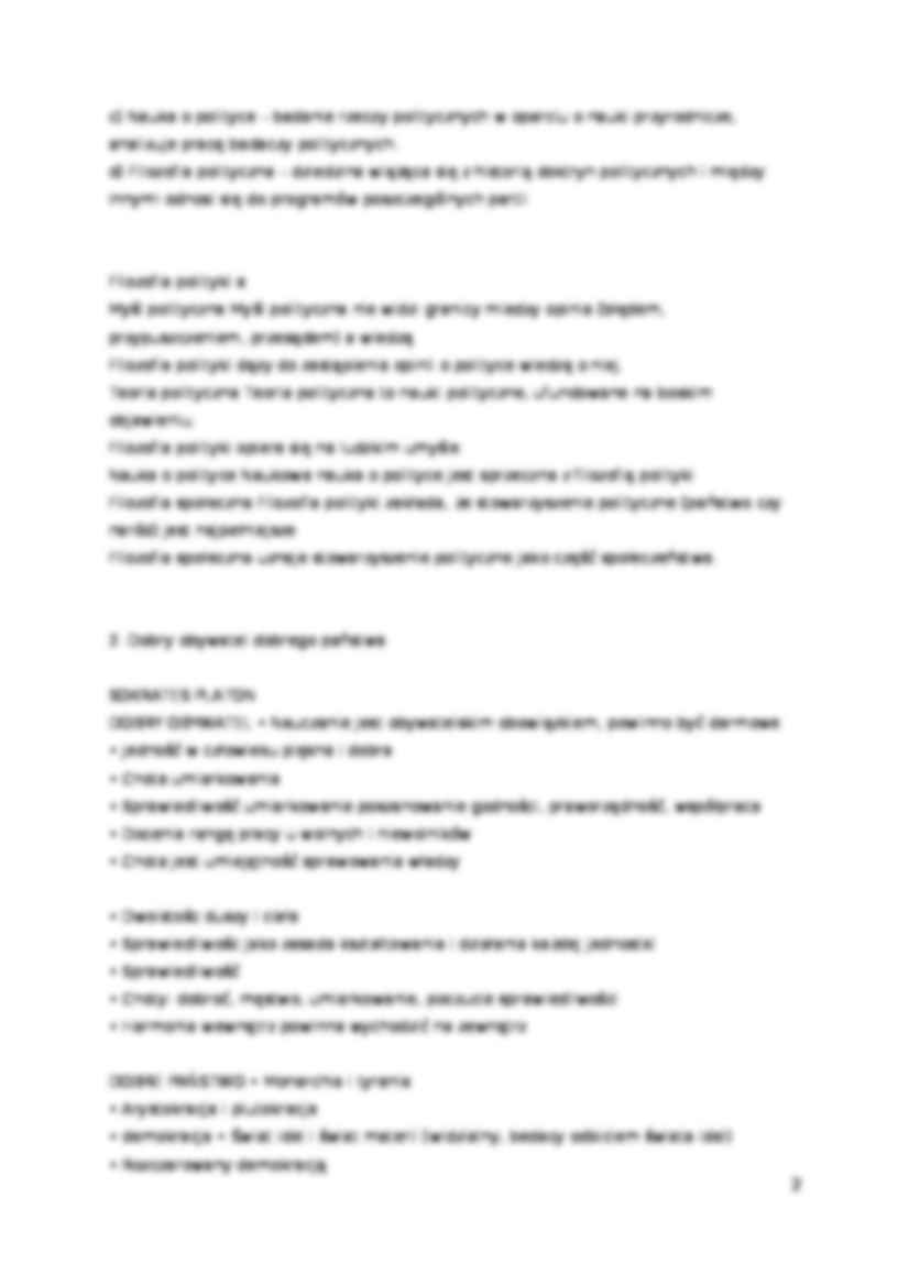 Filozofia polityki - wykład - strona 2