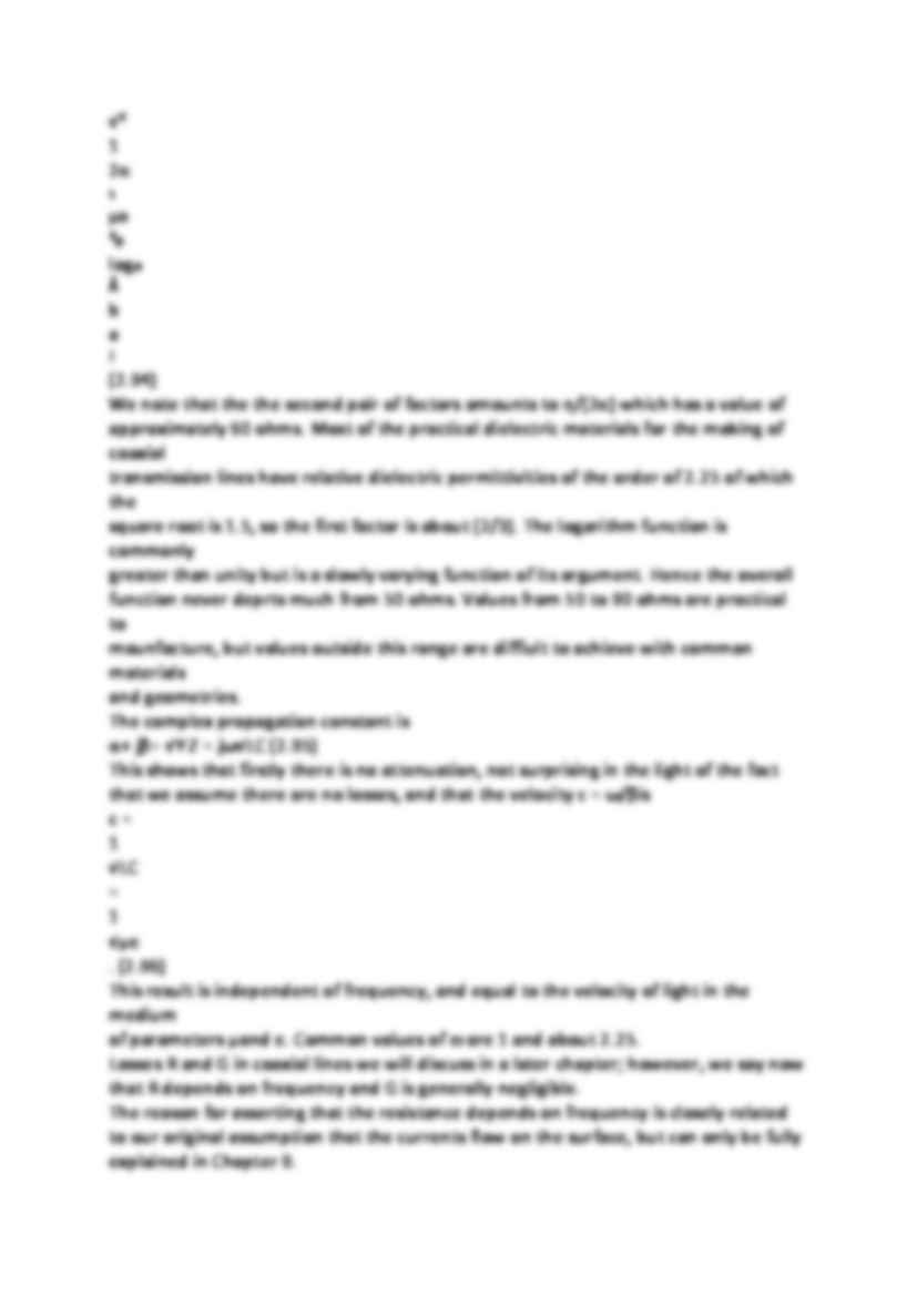 Application to coaxial cables - wykład - strona 2