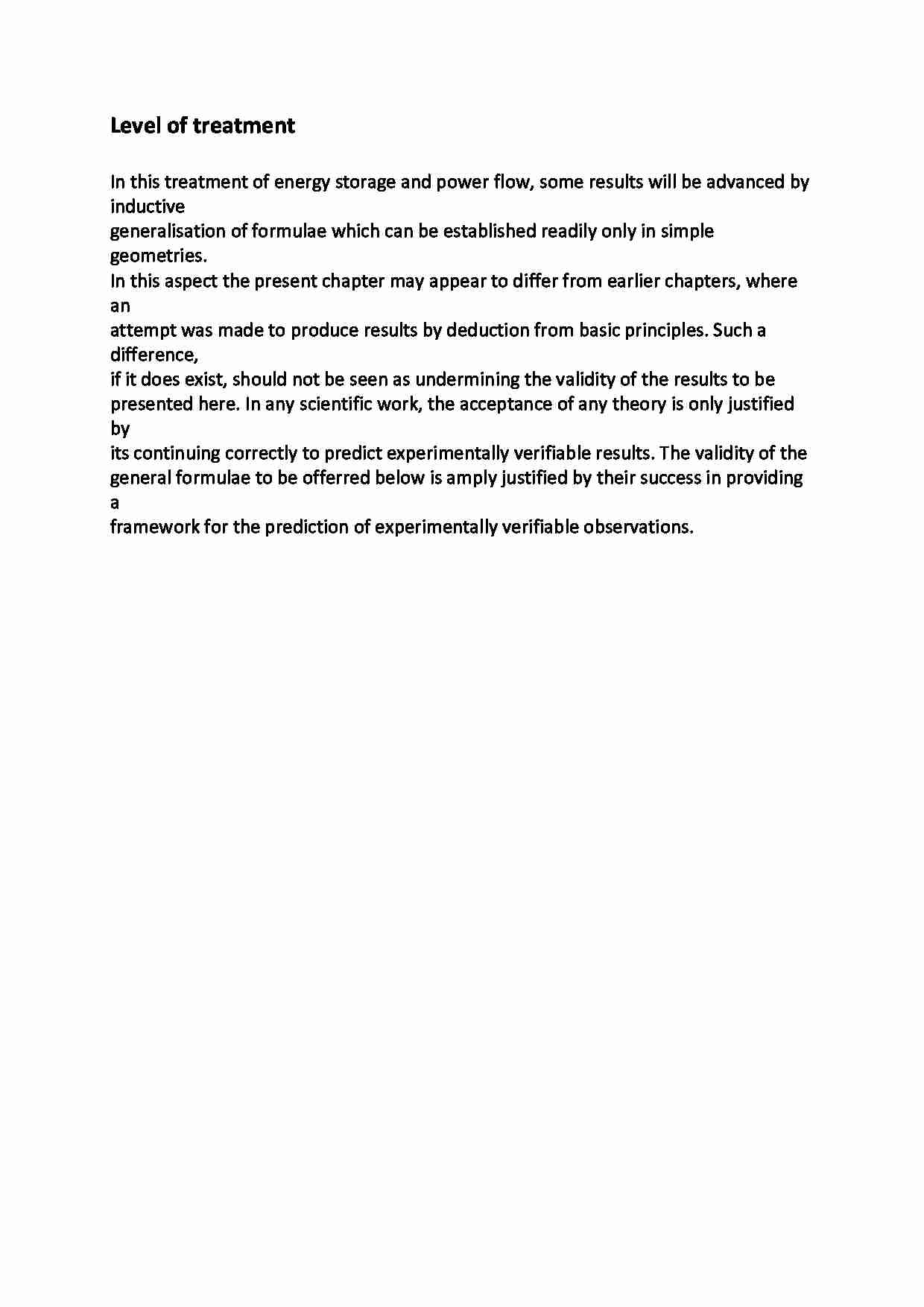 Level of treatment - opracowanie - strona 1