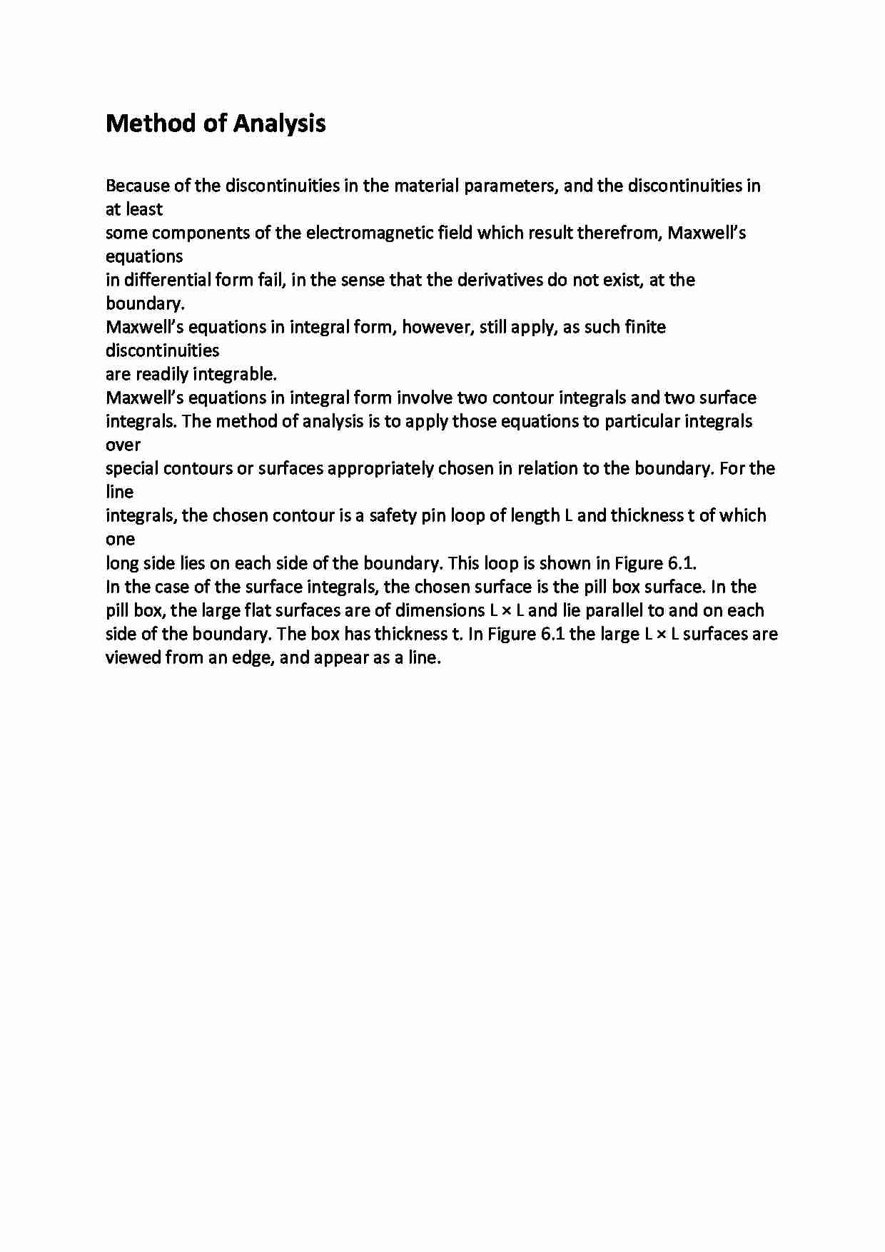 Method of Analysis - wykład - strona 1