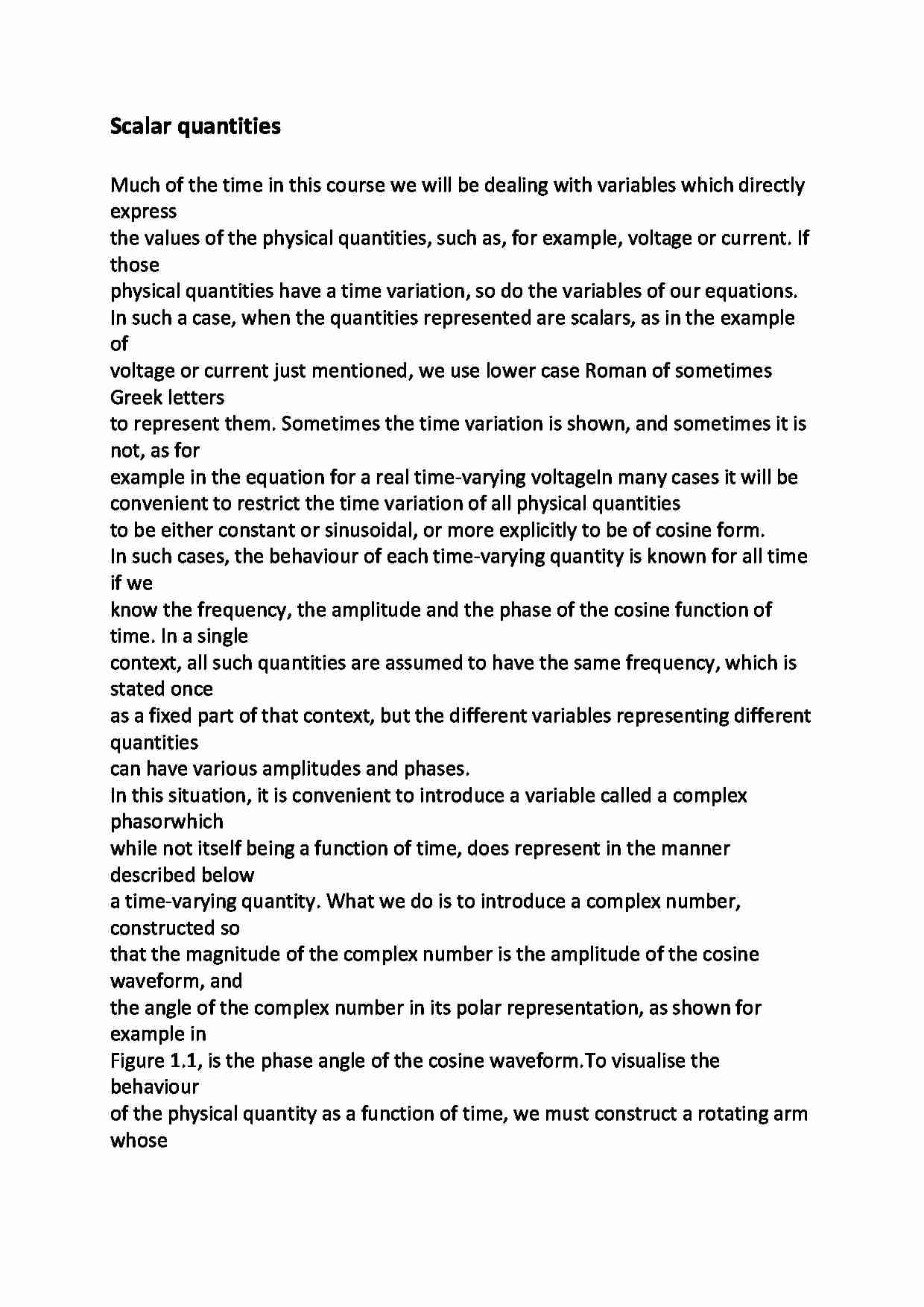 Scalar quantities - wykład - strona 1