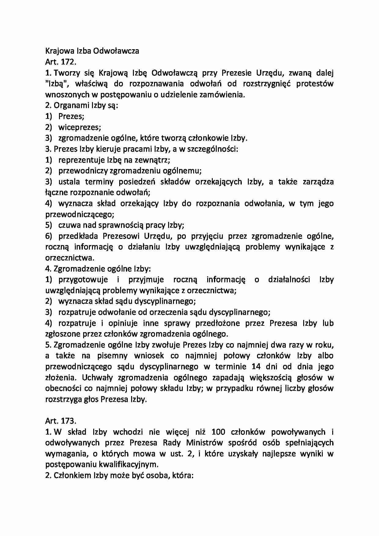 Krajowa Izba Odwoławcza - strona 1