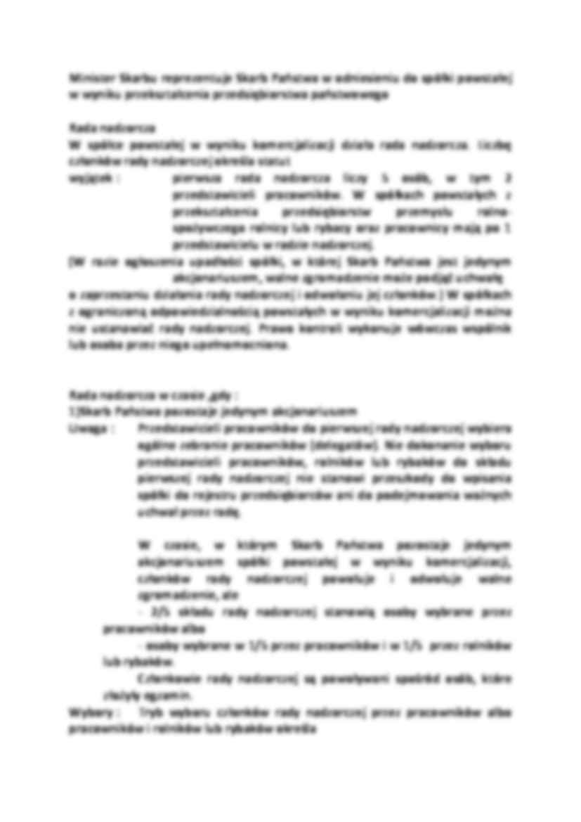 Postępowanie w sprawie komercjalizacji przedsiębiorstwa państwowego - strona 3