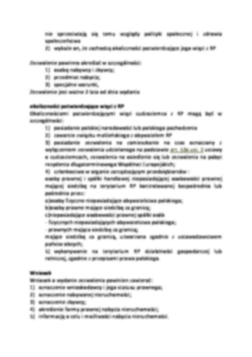 Postępowanie w sprawie nabycia nieruchomości przez cudzoziemca - strona 2