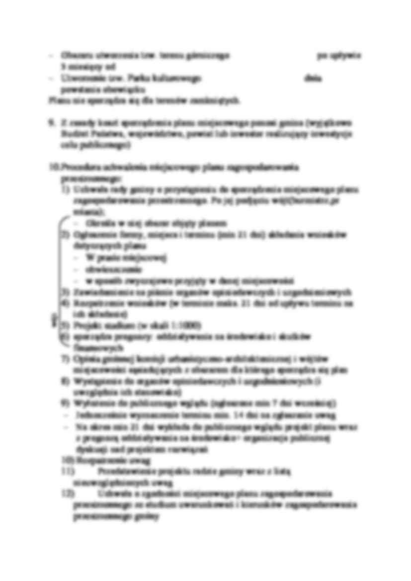 Miejscowy plan zagospodarowania przestrzennego - Gmina - strona 3