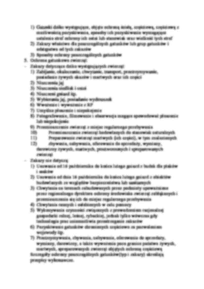 Ochrona gatunkowa roślin i zwierząt - strona 2