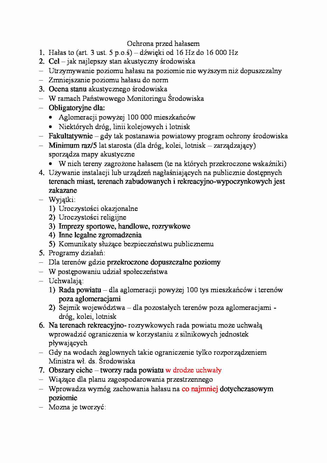 Ochrona przed hałasem - strona 1