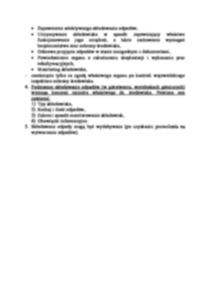 Unieszkodliwianie odpadów - wykład - strona 2