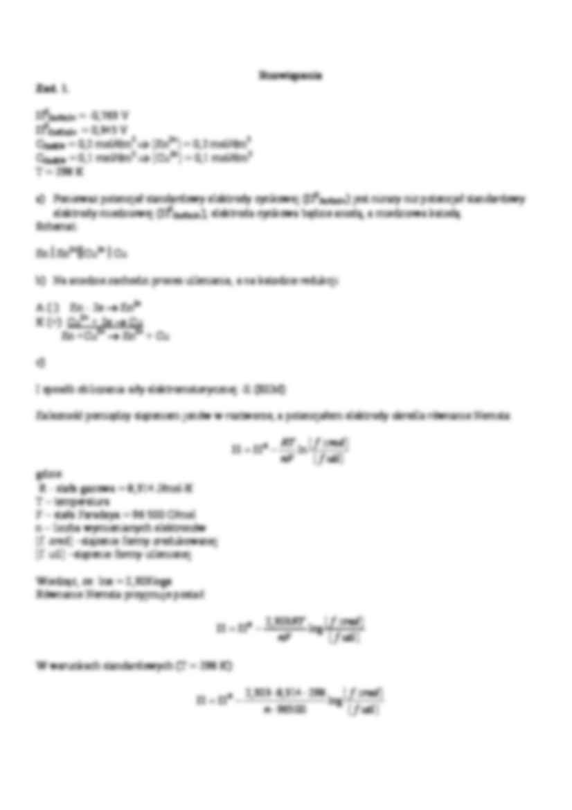 Elektrochemia - zadania - strona 2