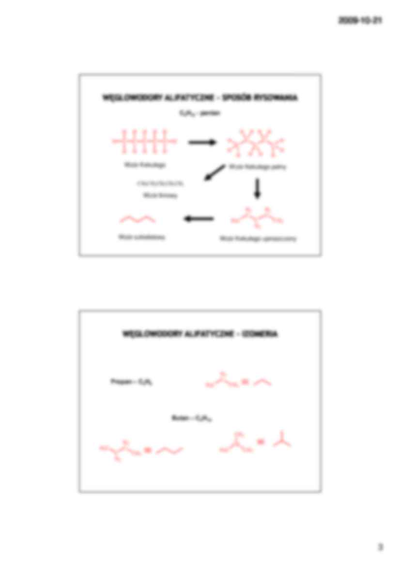 cchemia organiczna - alkany - omówienie - strona 3