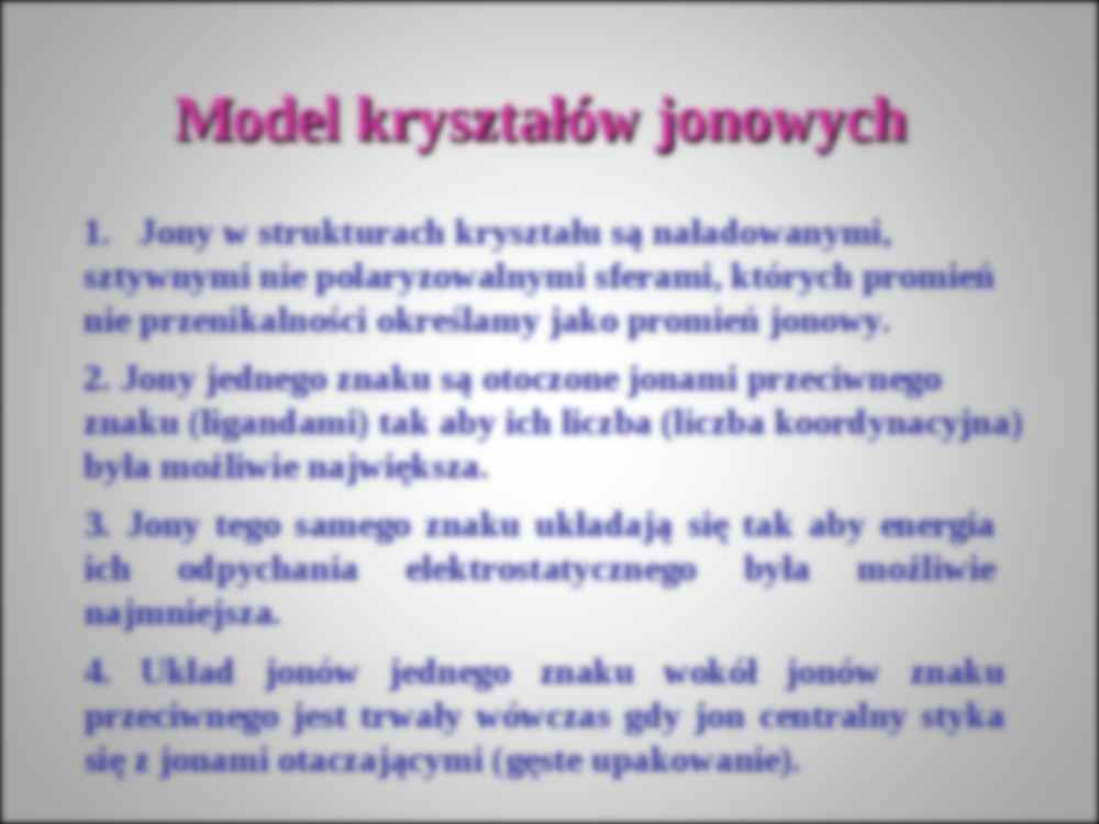 kryształy jonowe - wykład 12 - strona 2