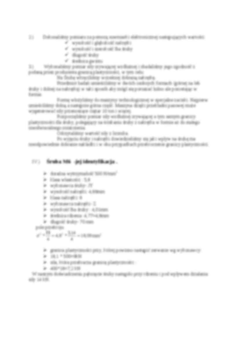 Wytrzymałośc łączników gwintowych - omówienie - strona 3