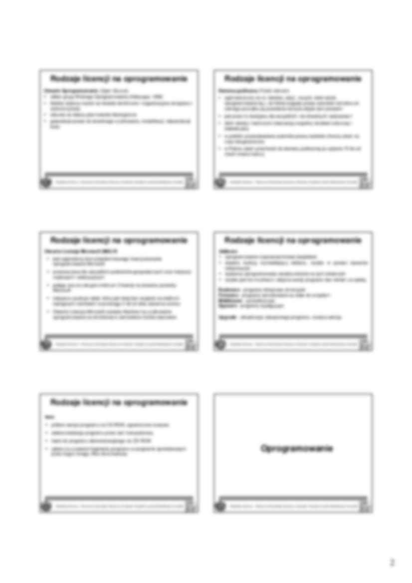 Oprogramowanie komputerów - omówienie - strona 2