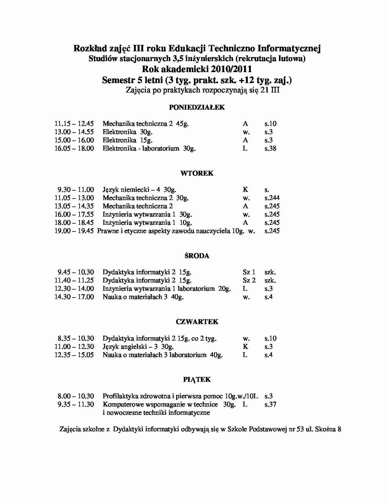 Aspekty zawodu - omówienie - strona 1