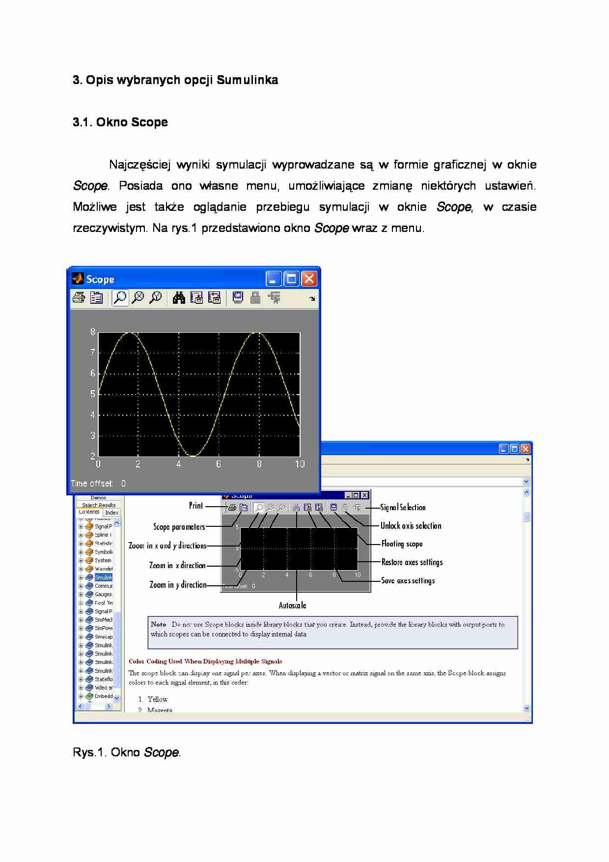 Okno scope - omówienie - strona 1