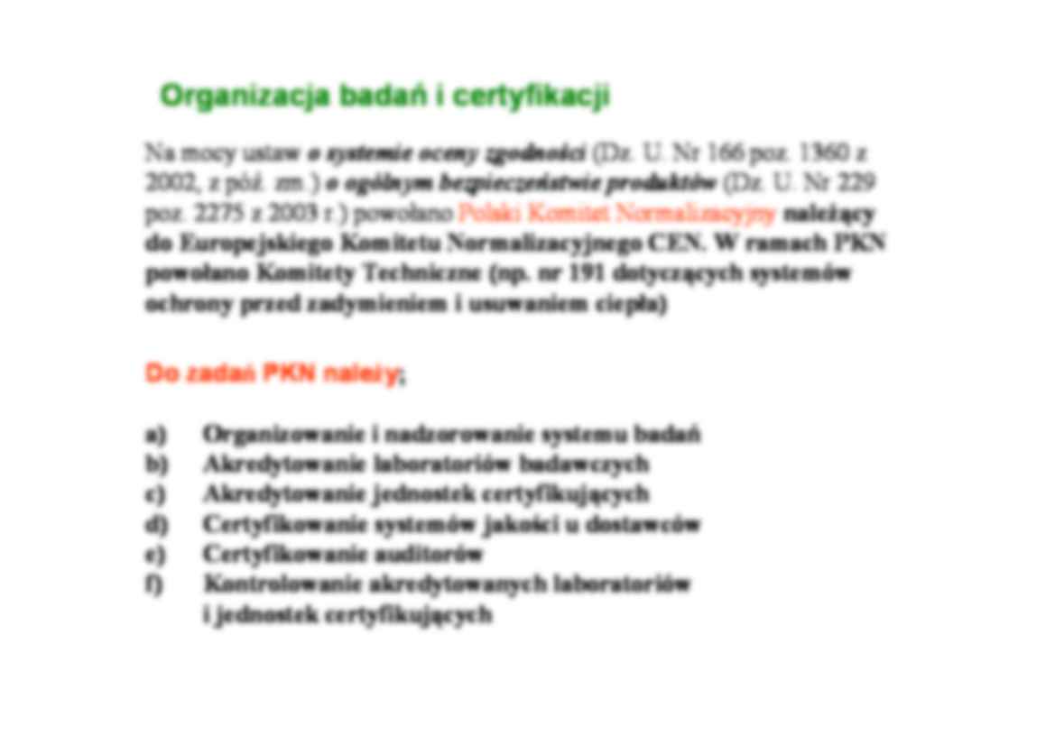 Certyfikacja wyrobów - omówienie - strona 2