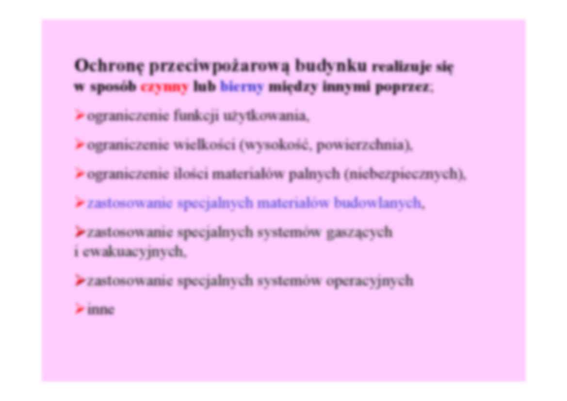 Ochrona przeciwpożarowa - omówienie - strona 3