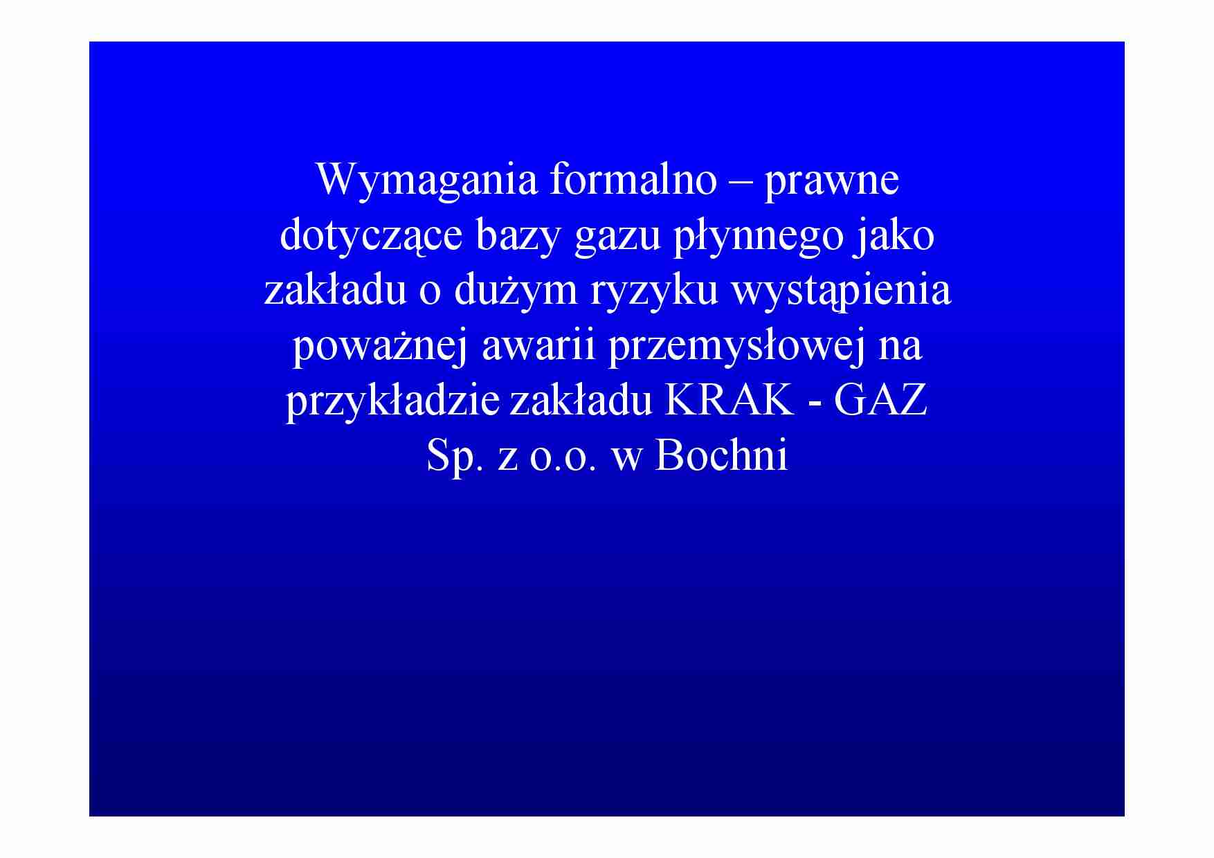 Ryzyka przemysłowe - omówienie - strona 1