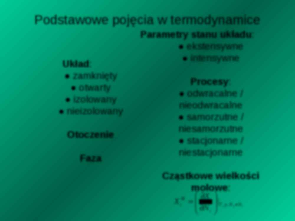 Funkcje stanu i potencjały termodynam - prezentacja - strona 3