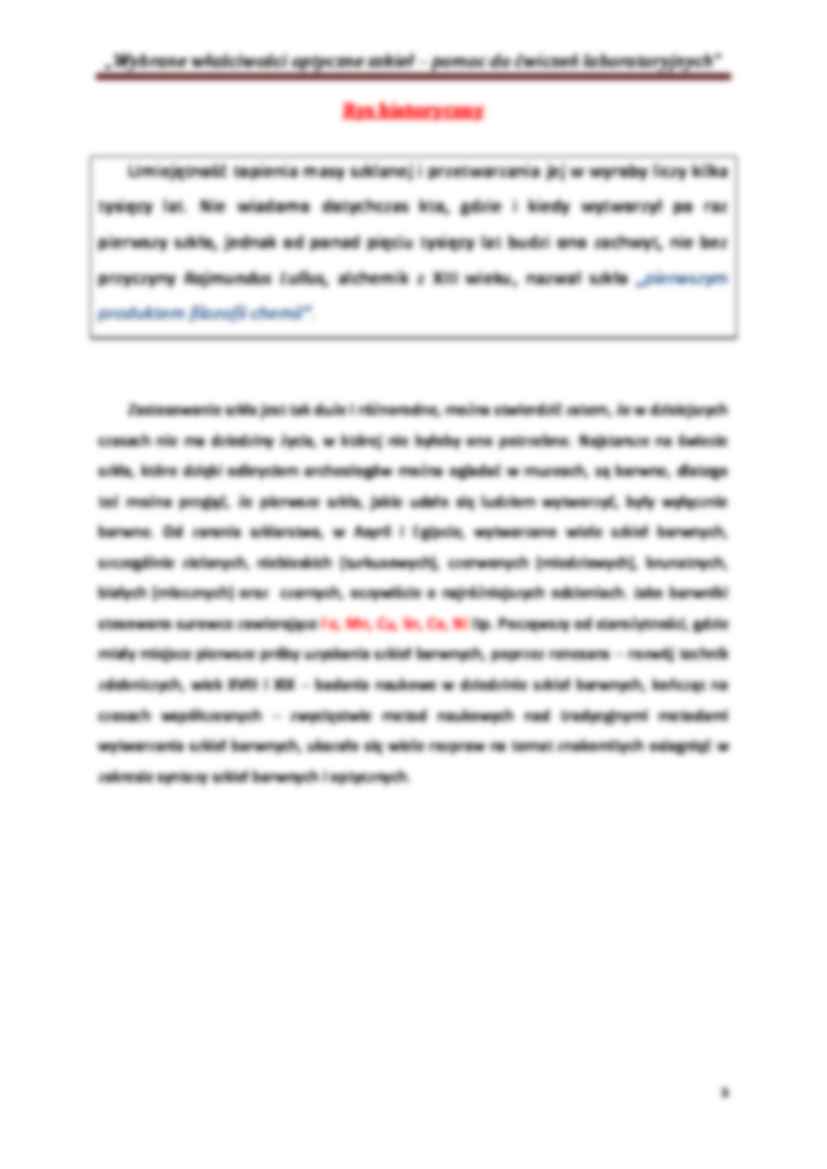 Wybrane właściwości optyczne szkieł - wykład - strona 3